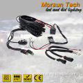 High Quality 3.5 meter 1 to 2 on/off switch led bar wiring kit with DT contact 2 pin connectors